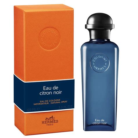 profumo maschile eau de citron noir hermes|hermes lemon noir perfume.